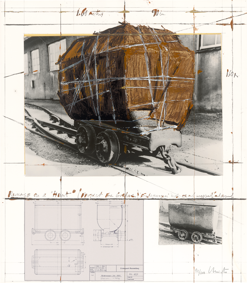 ”Package on a "Hunt", Project for Goslar” by Christo