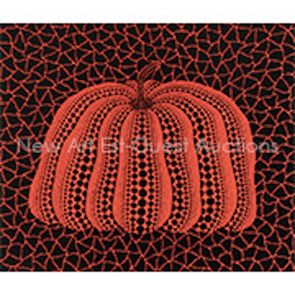A PUMPKIN (RB-B) by Yayoi Kusama