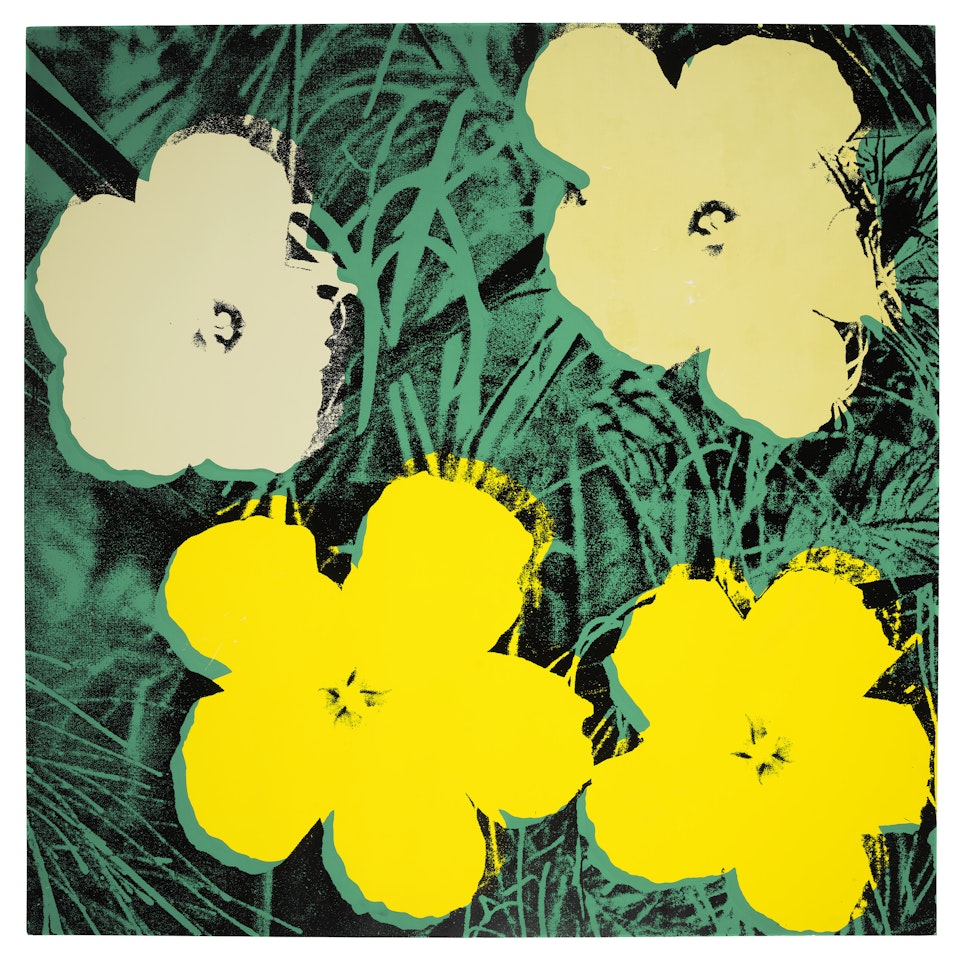 Flowers; one print; Flowers : one print by Andy Warhol