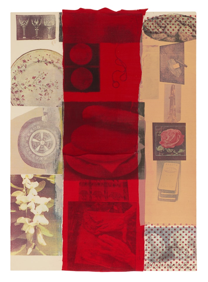 Flirt by Robert Rauschenberg