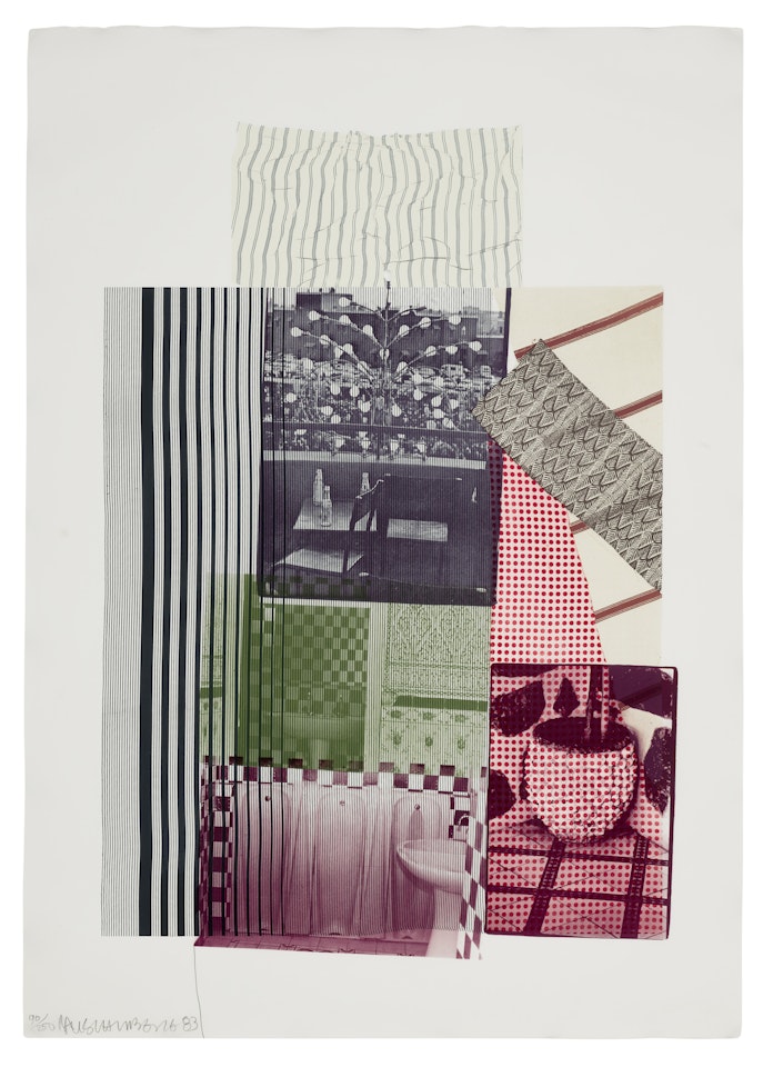 Pre-Morocco, from Eight by Eight to Celebrate the Temporary Contemporary; Pre-Morocco, from Eight by Eight to Celebrate the Temporary Contemporary by Robert Rauschenberg