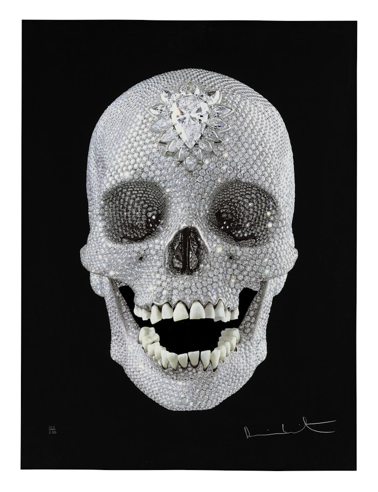 For the Love of God - Wonder by Damien Hirst