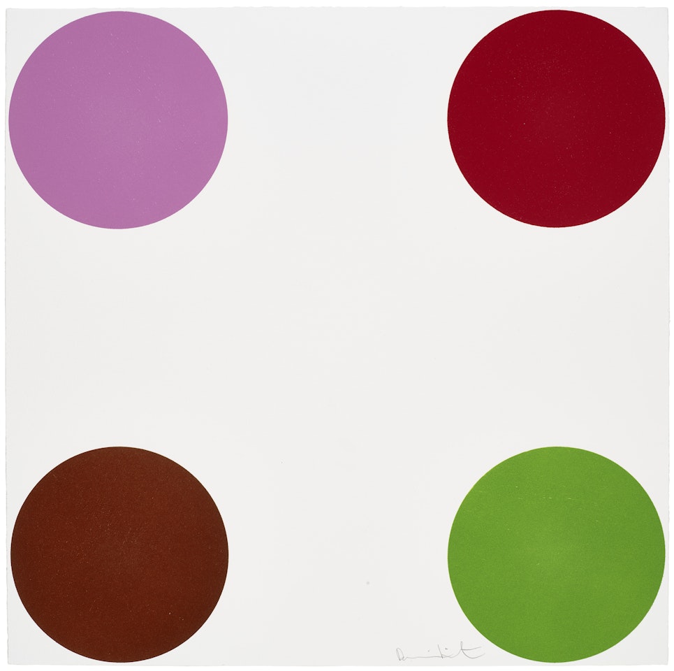 Curare, from 40 Woodcut Spots by Damien Hirst