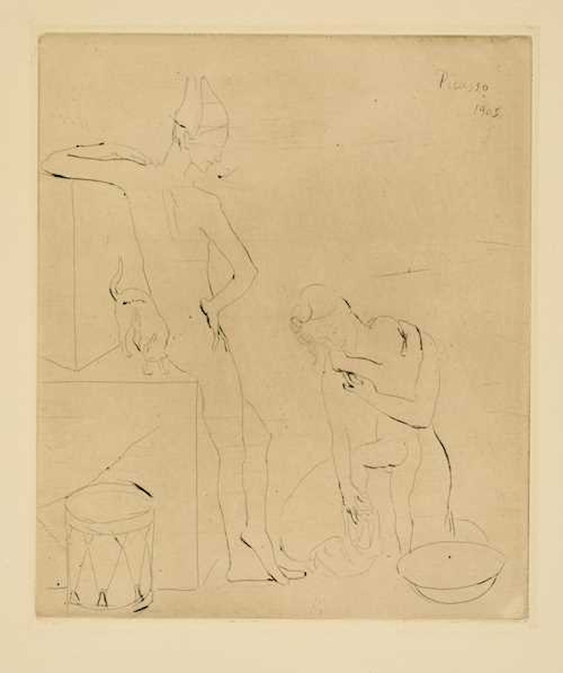 Le Bain by Pablo Picasso