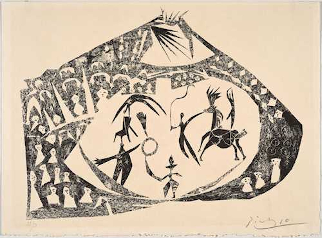 Le cirque by Pablo Picasso