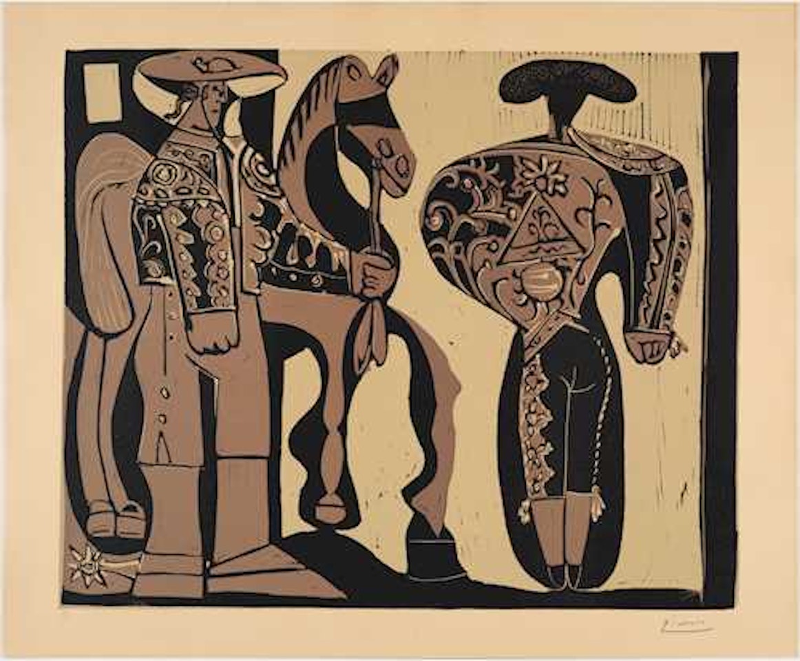 Picador et Torero by Pablo Picasso