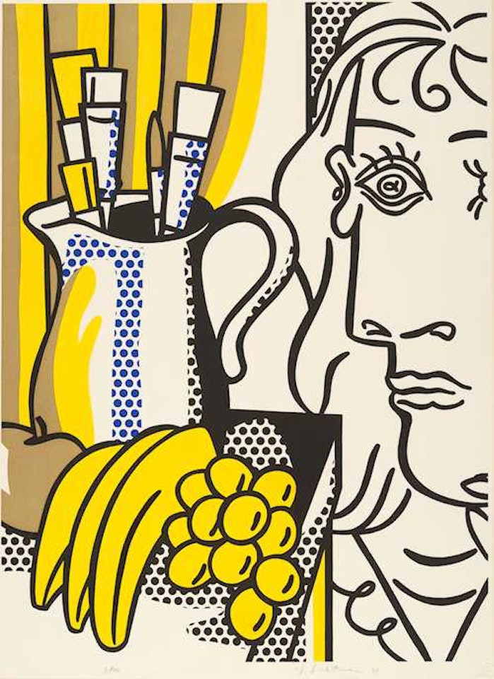 Still life with Picasso by Roy Lichtenstein