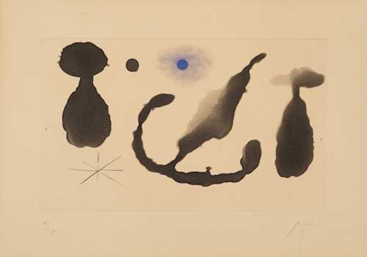 Saint James Park au crépuscule by Joan Miró