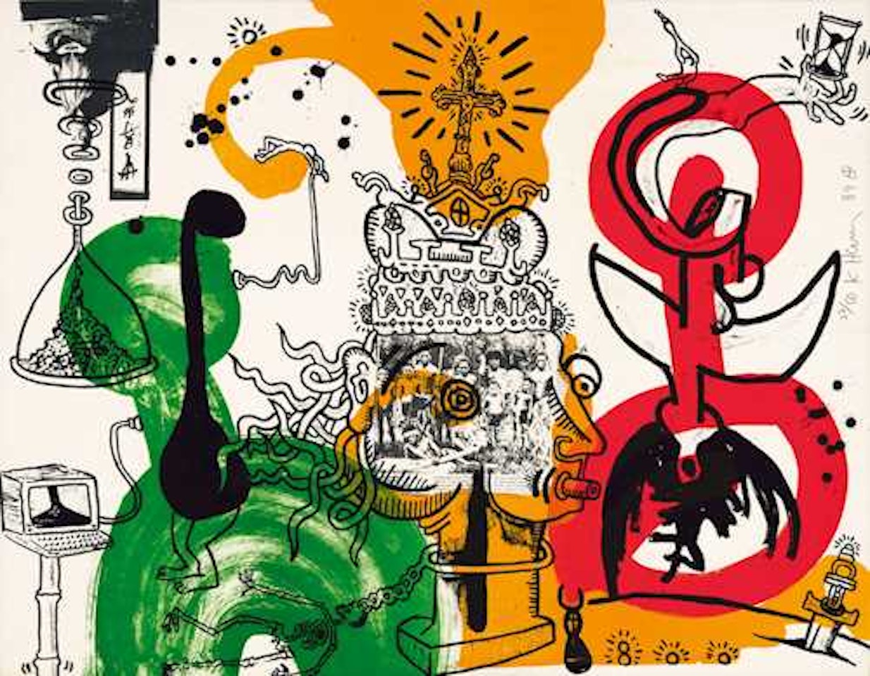 The King by Keith Haring