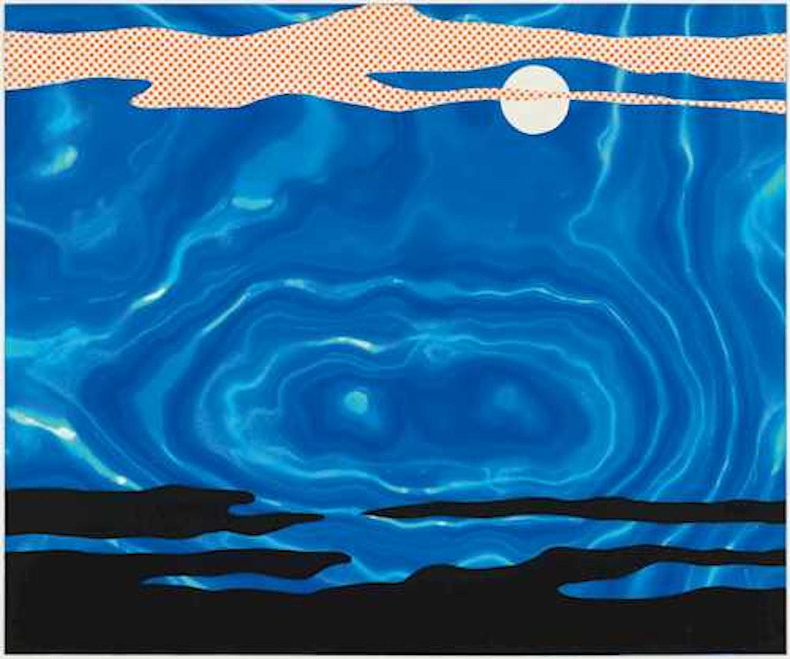 Moonscape by Roy Lichtenstein