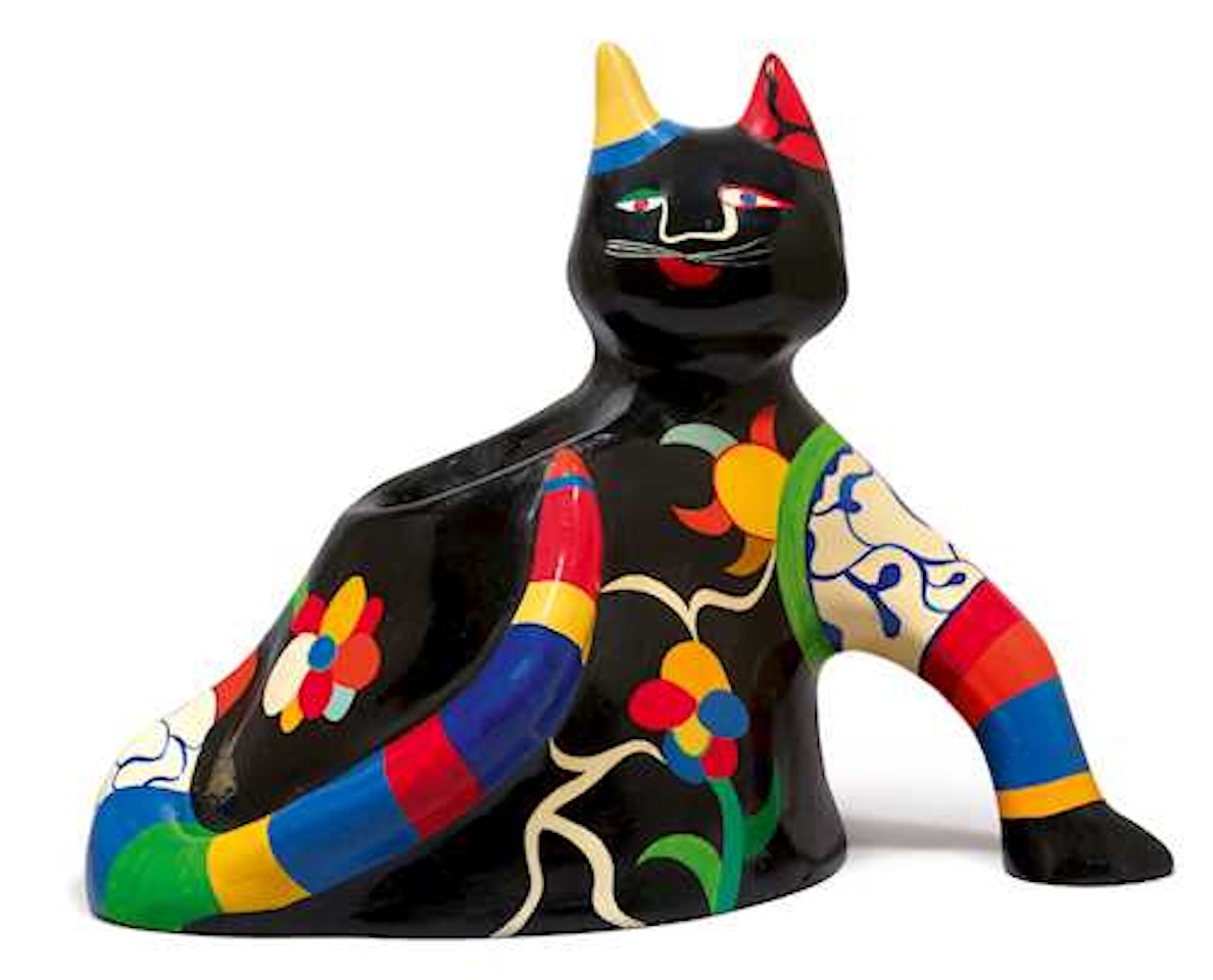 Chat Vase by Niki de Saint Phalle