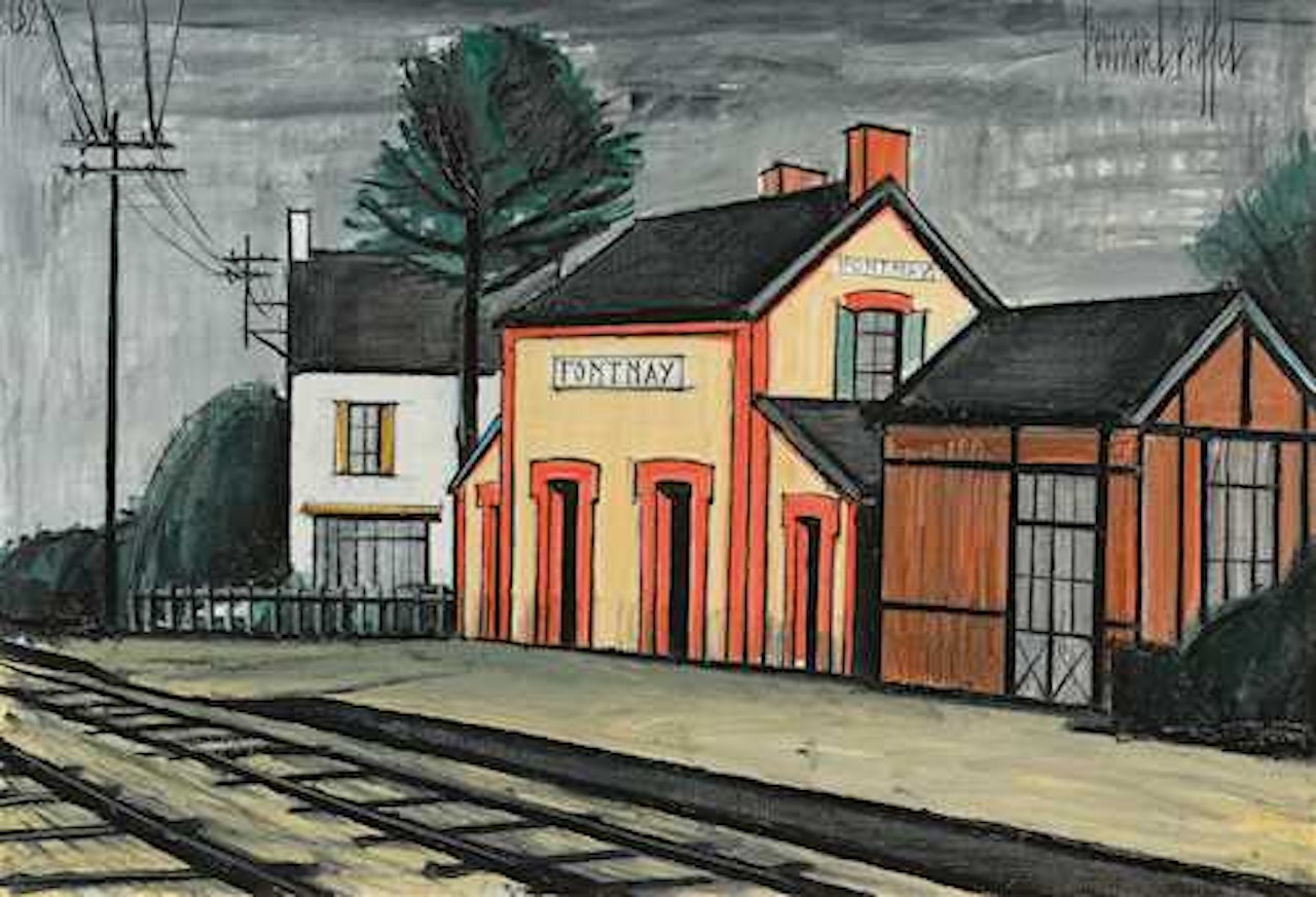 Gare de Fontnay by Bernard Buffet