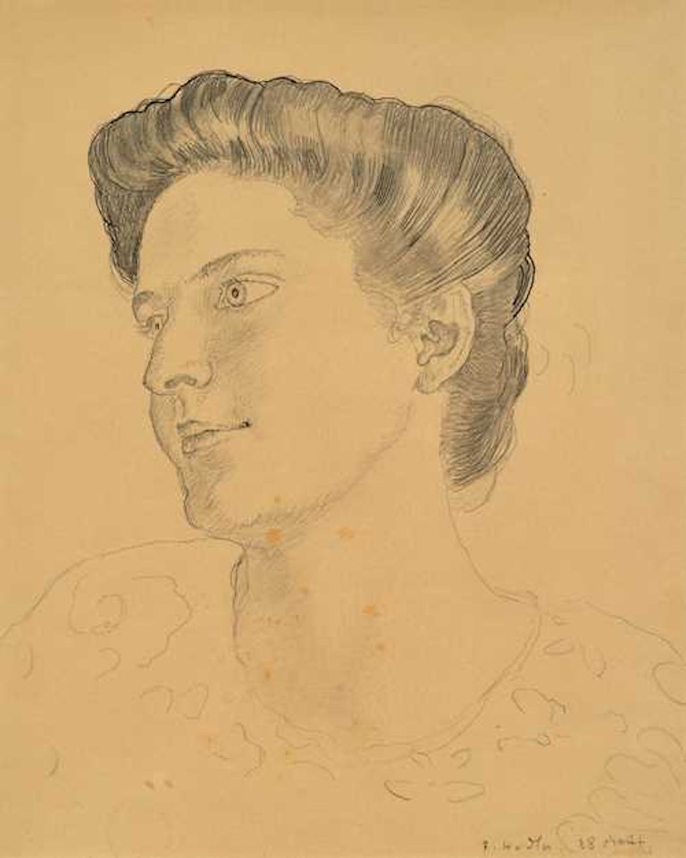 Berthe Hodler by Ferdinand Hodler