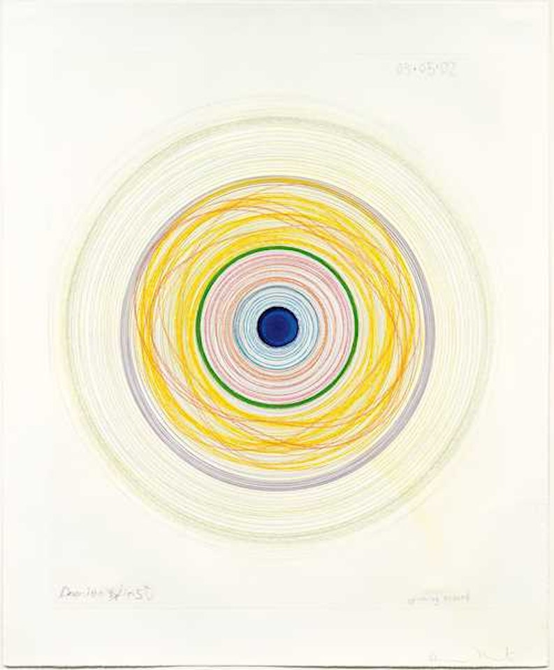 Spinning around by Damien Hirst