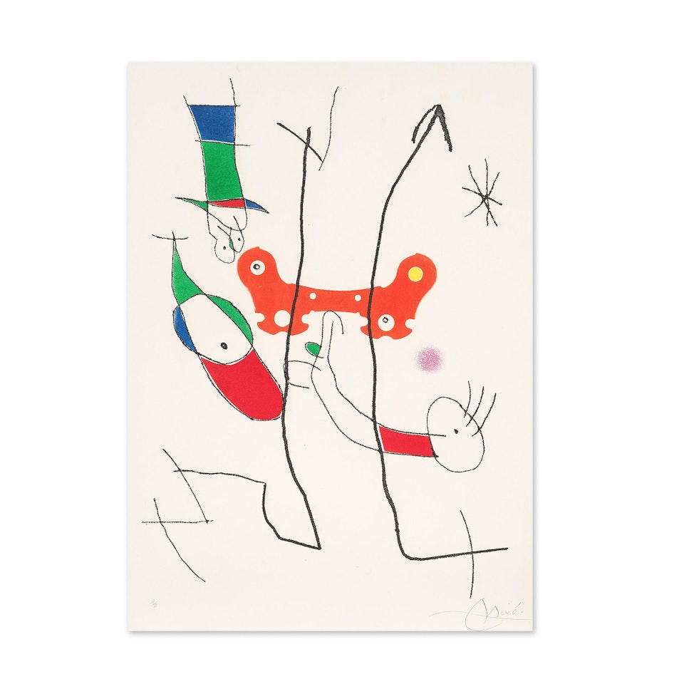 Le plus beau cadeau by Joan Miró