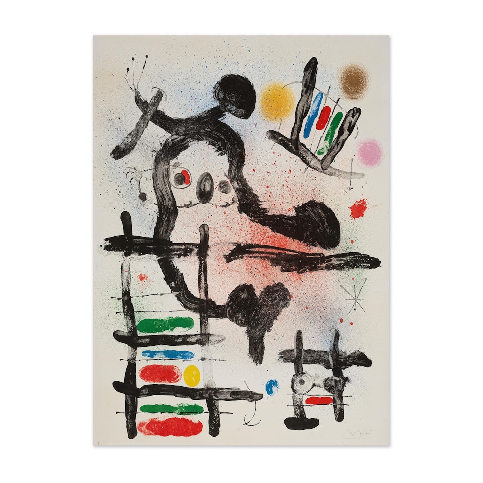 L"oiseau fronde by Joan Miró