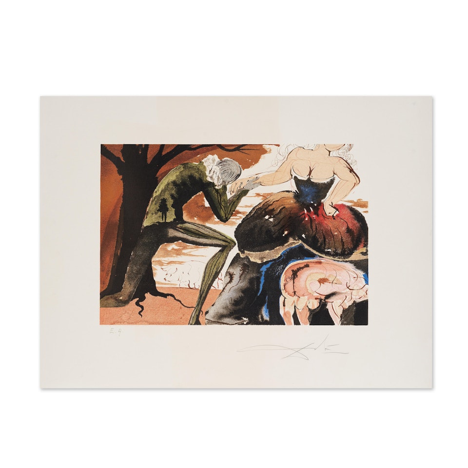 Le baise-main by Salvador Dali
