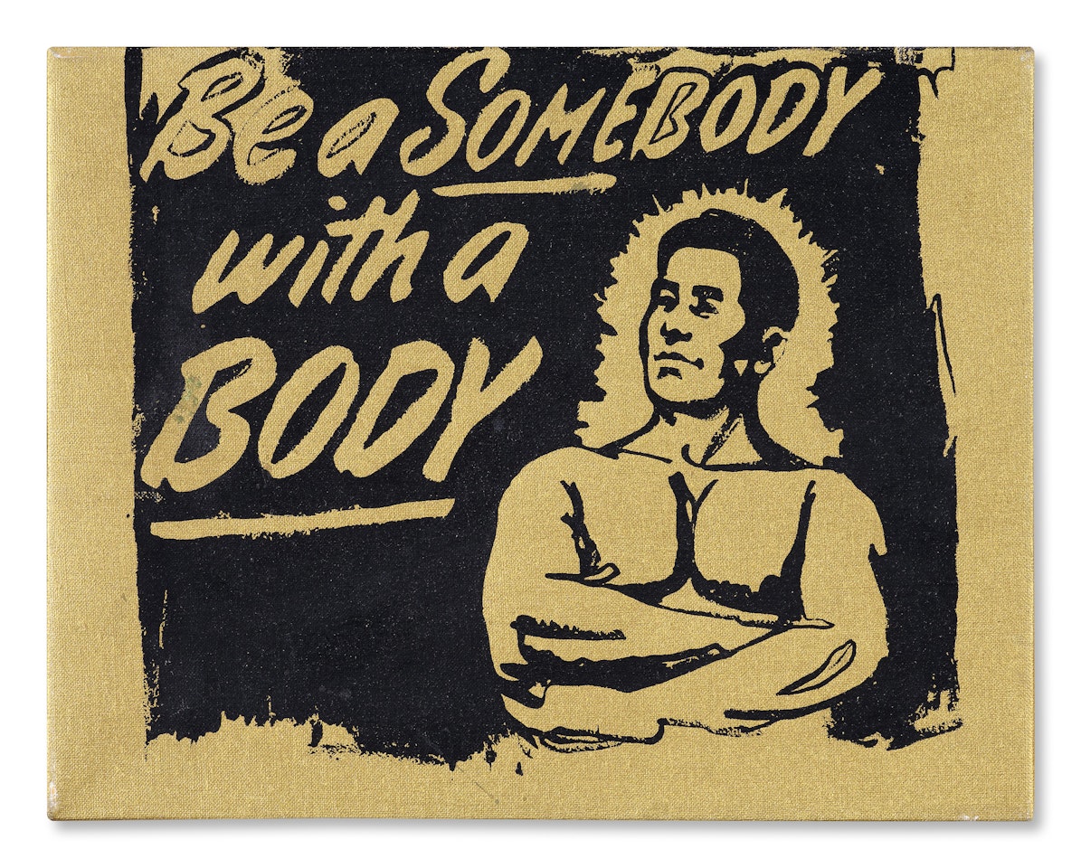 Be Somebody with a Body by Andy Warhol