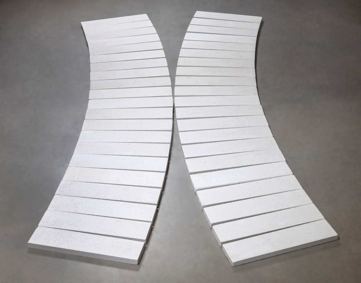 Sand-Lime Cotange by Carl Andre