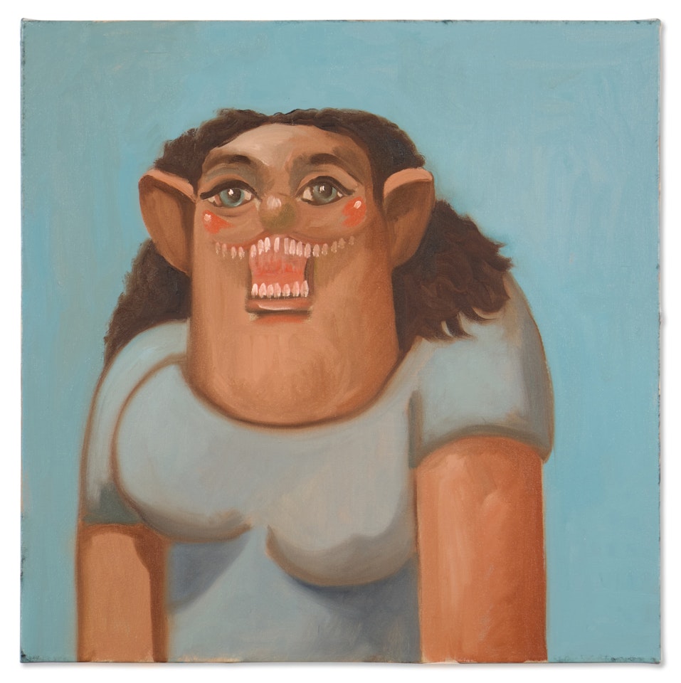 Smiling Teen by George Condo