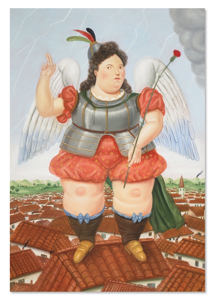 Arcángel by Fernando Botero