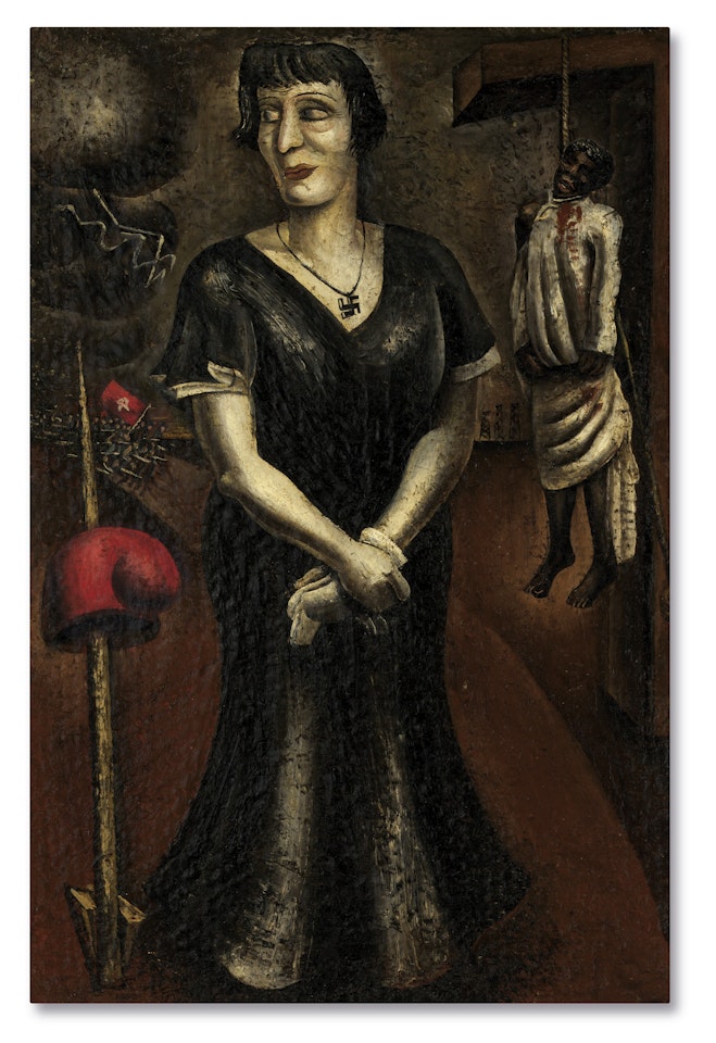 Allegory with María Ilaraz Miranda de Terra by David Alfaro Siqueiros