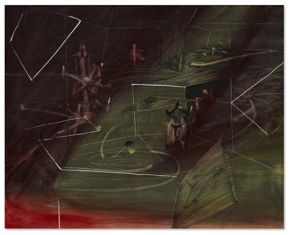 Les enfants craignent les idoles, I (Children Fear Idols, I) by Roberto Matta