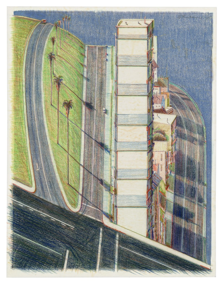 Palm Ridge by Wayne Thiebaud