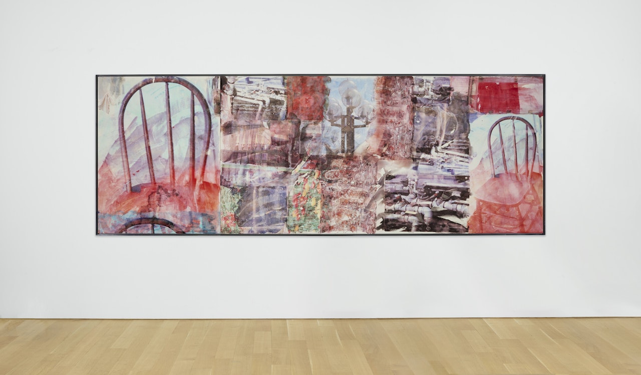 Party Crasher [Anagram (A Pun)] by Robert Rauschenberg