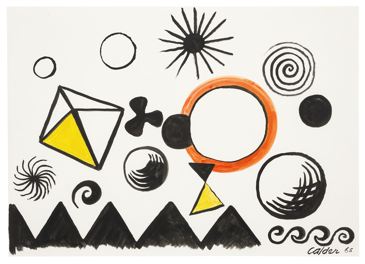 Kite and Propeller by Alexander Calder