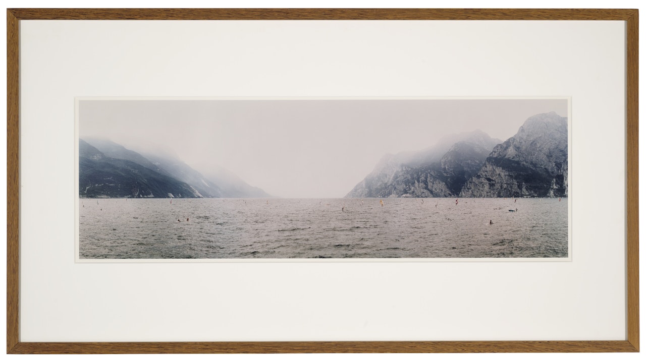 "Gardasee" (Lake Garda, Panorama) by Andreas Gursky