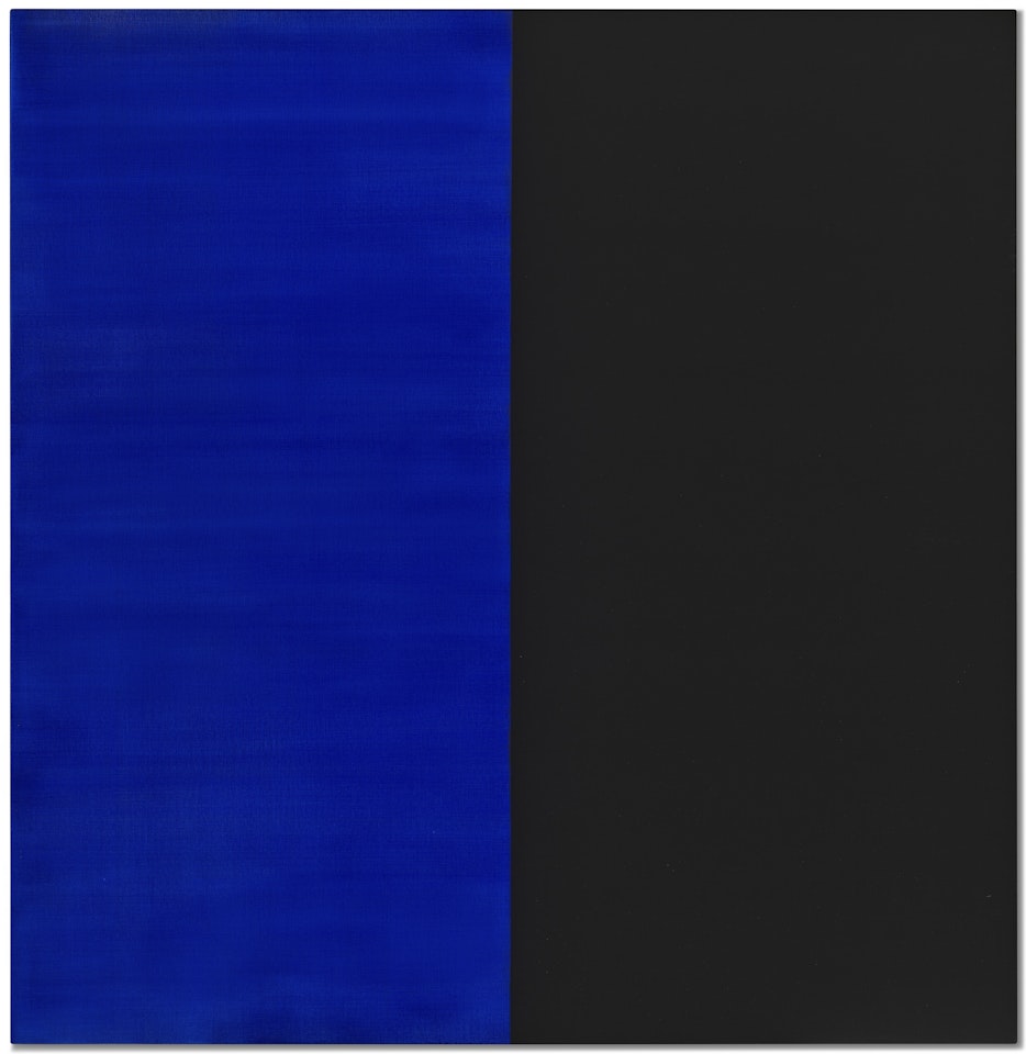 Untitled Lamp Black No. 3 by Callum Innes