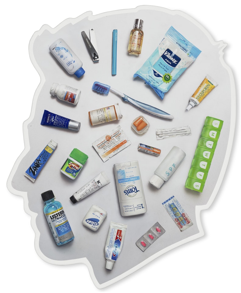 Self-Portrait (Toiletries) by Alex Israel