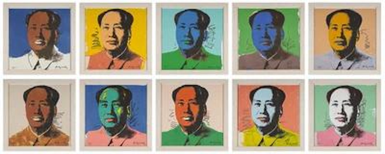 Mao Zedong by Andy Warhol