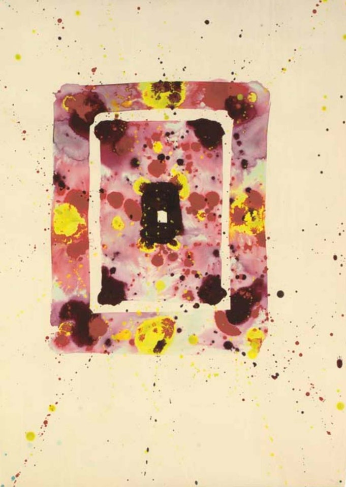 Untitled (Mandala) by Sam Francis