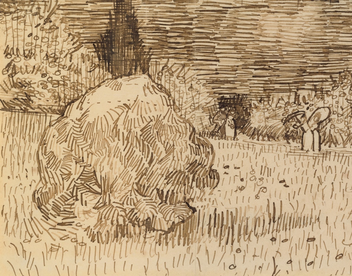 Jardin public à Arles by Vincent van Gogh