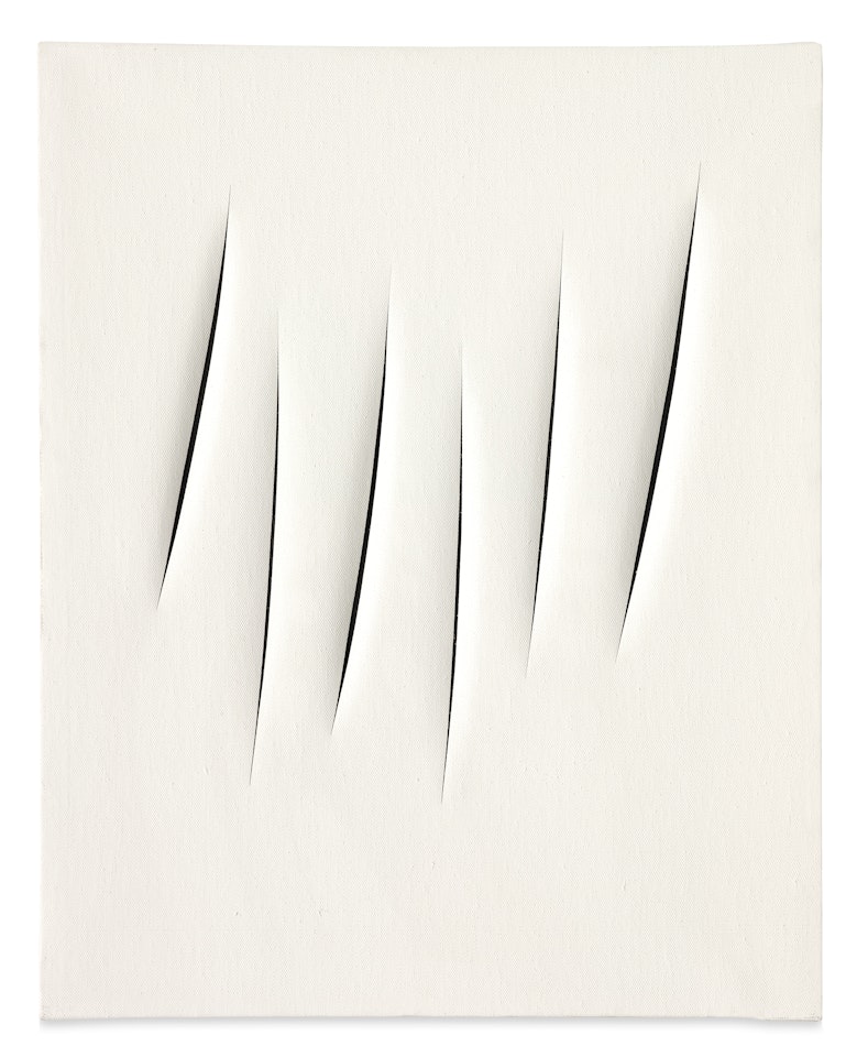 Concetto spaziale, Attese by Lucio Fontana
