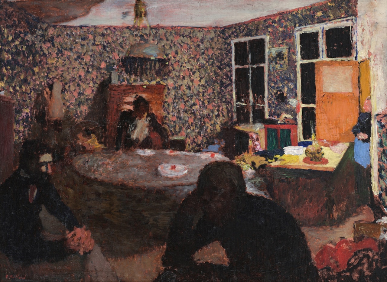 La soirée familiale by Édouard Vuillard