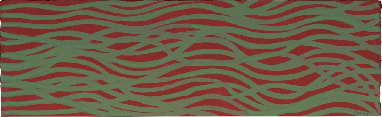 Irregular Grid by Sol LeWitt