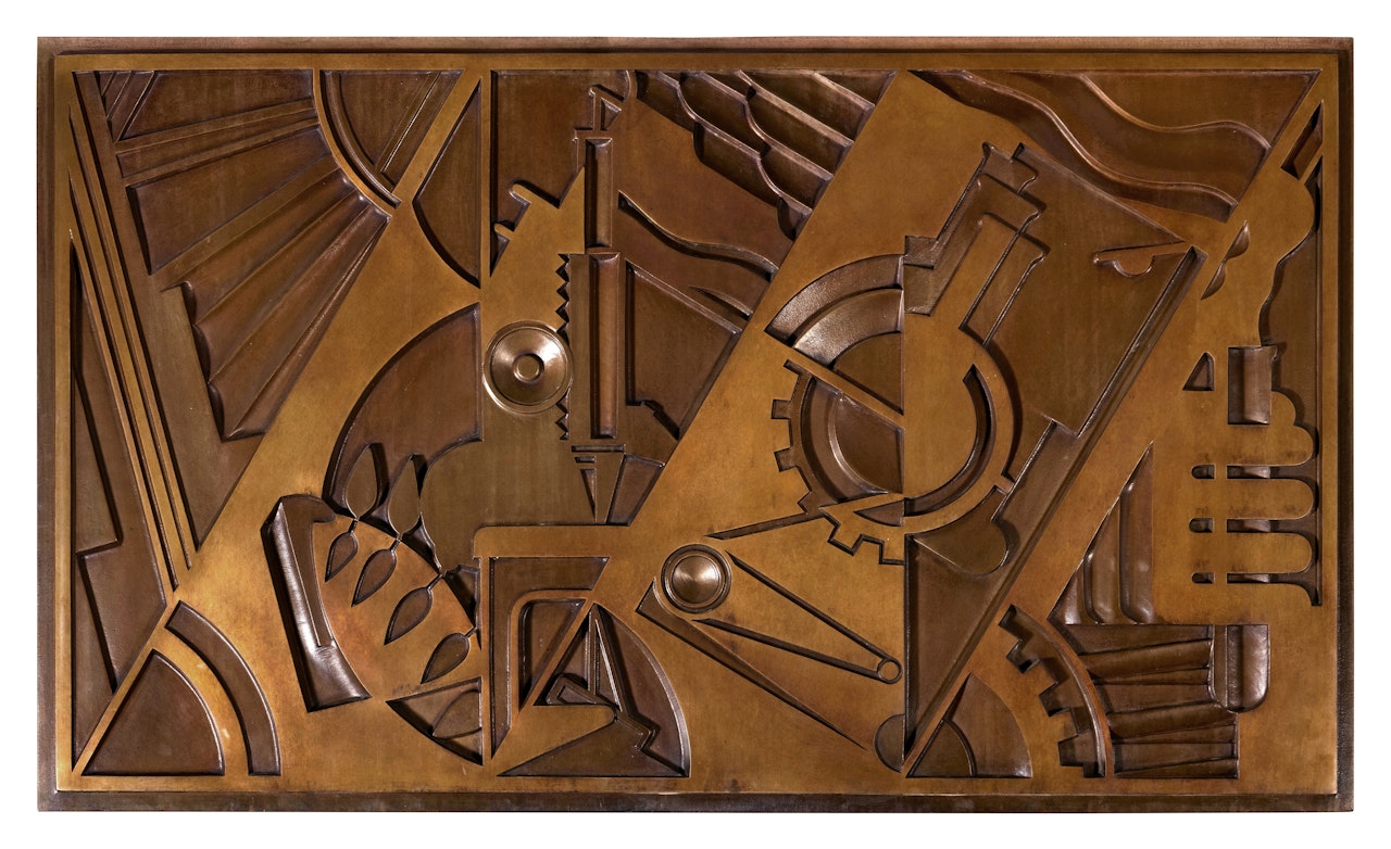Peace Through Chemistry Bronze (not in Corlett) by Roy Lichtenstein
