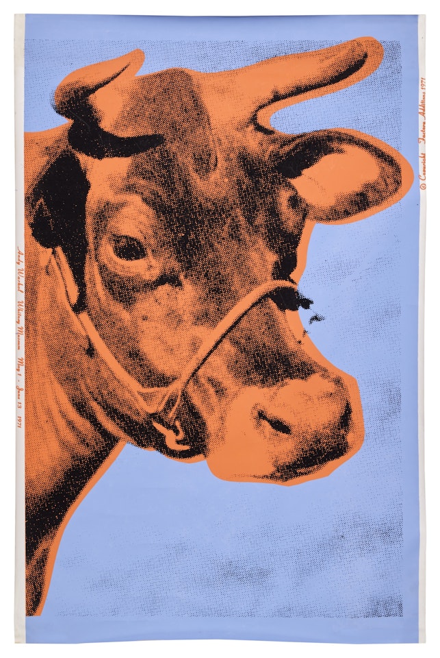 Cow (Feldman & Schellmann II.12A) by Andy Warhol