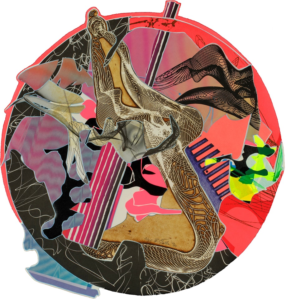 Sanor, from Imaginary Places II (Axsom 247) by Frank Stella