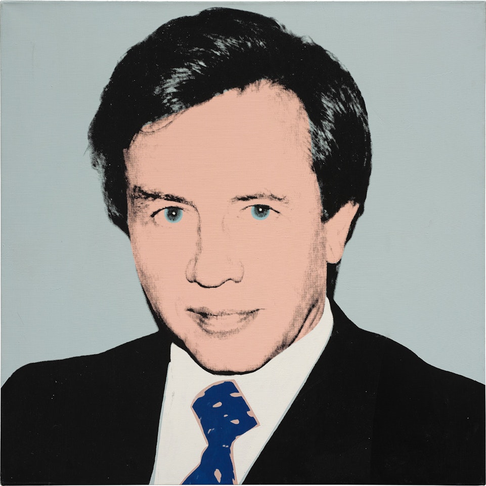 Portrait of Mr. K. (Herr Krüll) Herbert Ferdinand Krüll by Andy Warhol