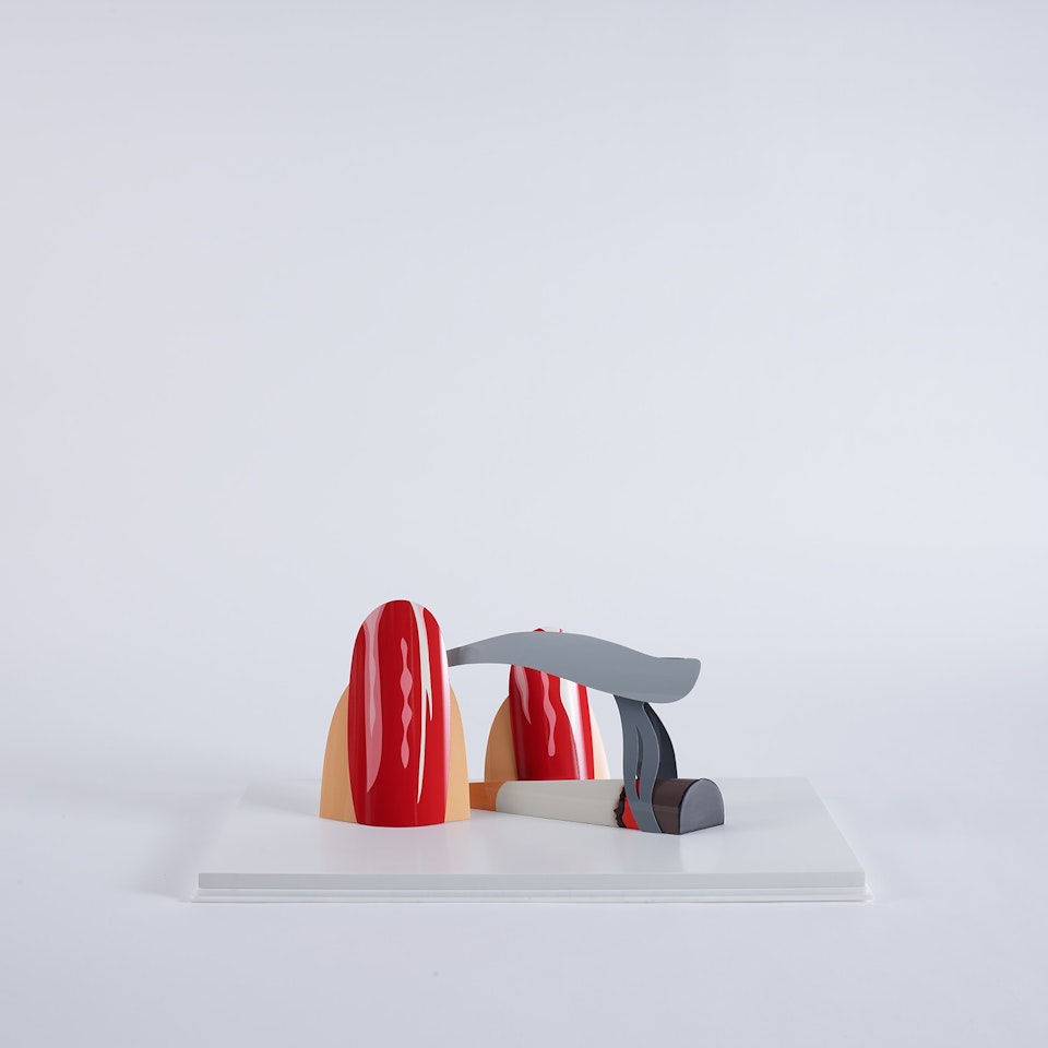 Smoker sculpture edition by Tom Wesselmann