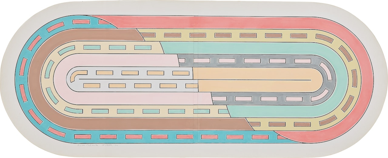 Aqua Caliente by Frank Stella