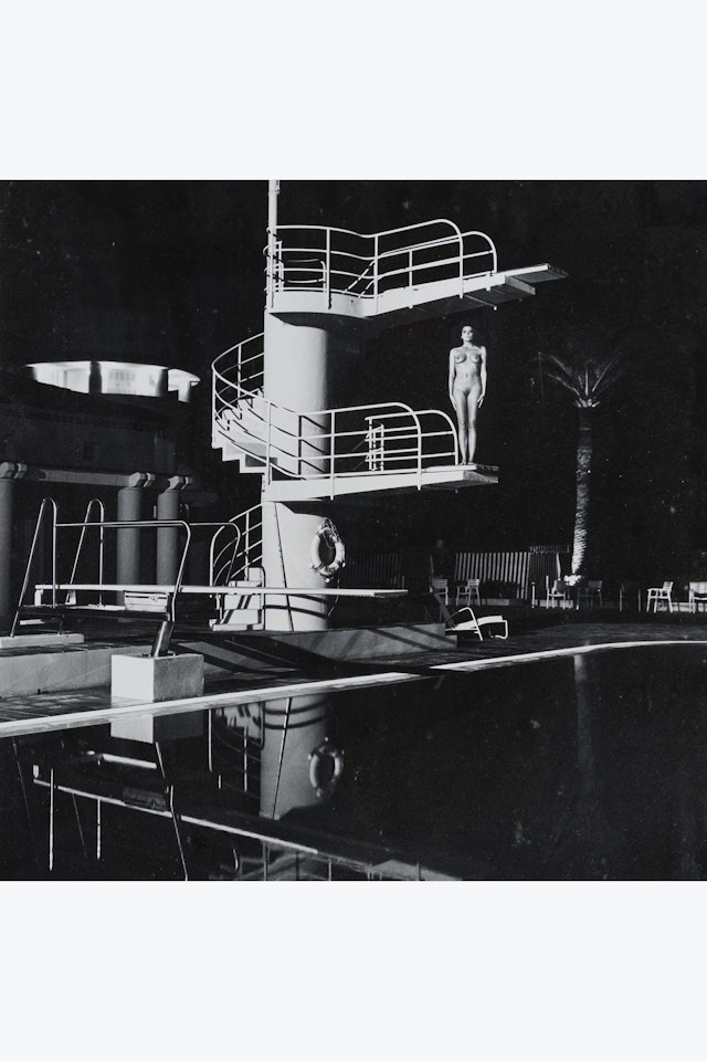 Diving Tower, Old Beach Hotel, Monte Carlo by Helmut Newton