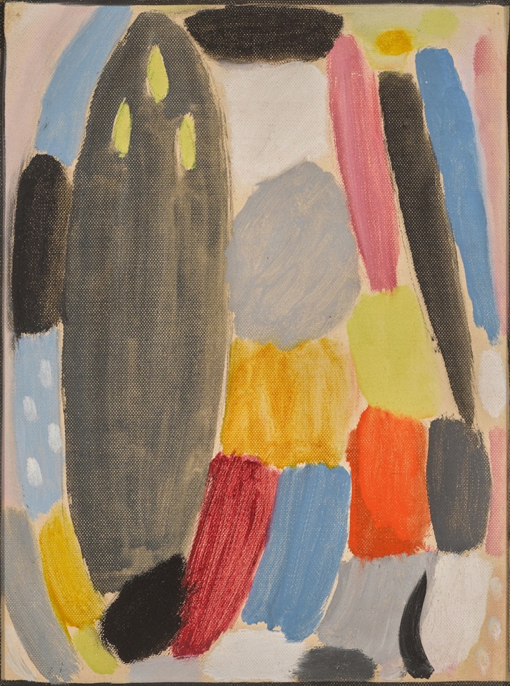 Variation: Seelenkräfte - Triptychon II (Variation: Soul forces - Triptych II) by Alexej von Jawlensky