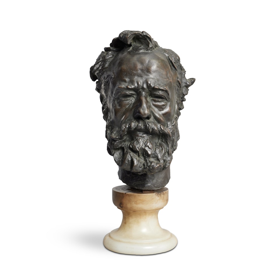 Alphonse Legros by Auguste Rodin