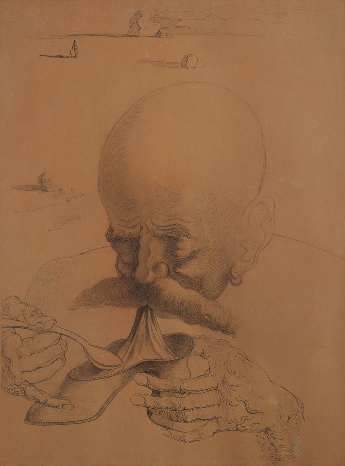 Le Cannibalisme des objets by Salvador Dali
