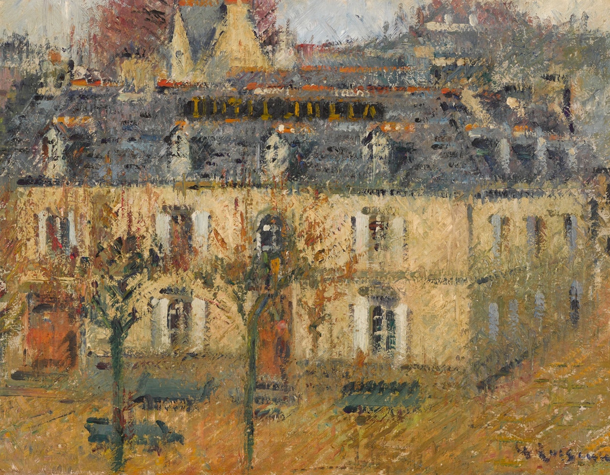 L"Hôtel Julia à Pont-Aven by Gustave Loiseau